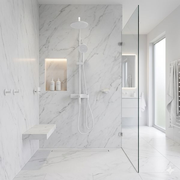 Душевая система MONE Deluxe OLIVIA 60235W White 39961 фото