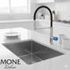 Смеситель для кухни с гибким изливом MONE Deluxe Dream Crystal&nbsp;27004CH&nbsp;Chrome LED-ручка 39708 фото 7