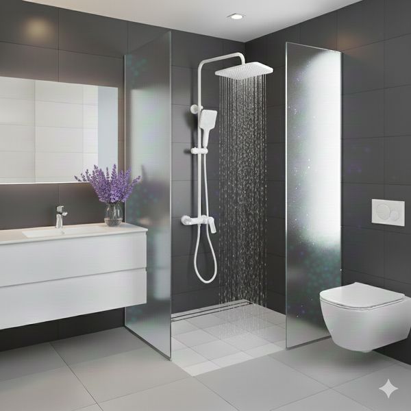 Душевая система MONE Deluxe SERENA 91W760W WHITE 38452 фото