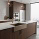 Змішувач для кухні з гнучким виливом MONE Deluxe Dream Crystal 27004RG Rose Gold LED-ручка 39710 фото 4