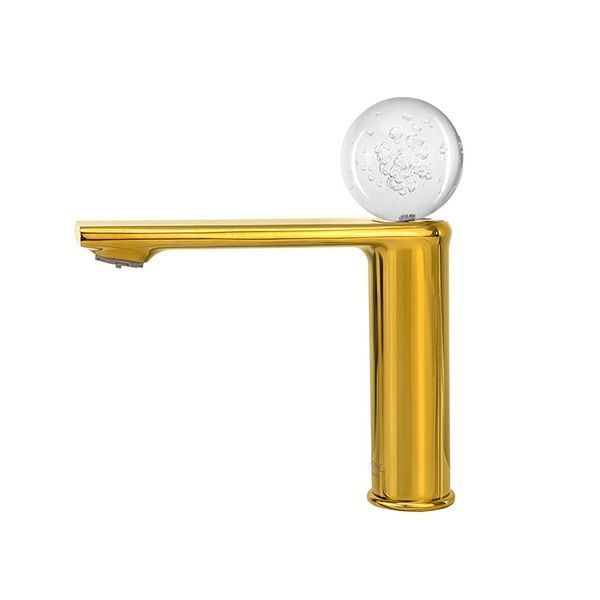 Смеситель для умывальника MONE Deluxe&nbsp;27001G&nbsp;Dream Crysta&nbsp;Gold 39686 фото