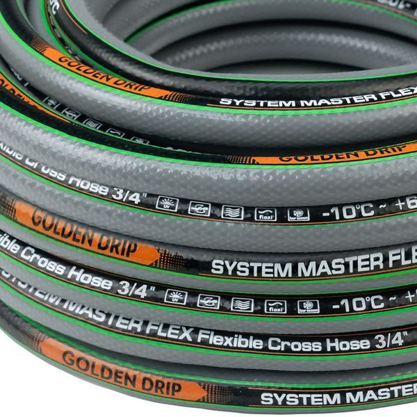 Шланг садовий MASTER-FLEX 18*2,0-3/4 (20м) 40414 фото