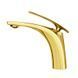Змішувач для умивальника MONE Deluxe OLIVIA 60231TG Gold 39948 фото 2