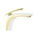 Змішувач для умивальника MONE Deluxe OLIVIA 60231WBG  White/Gold 39950 фото 1