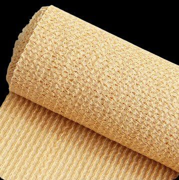 Затеняющая сетка для забора бежевая 110% (2х10) EKOTEX 38860 фото