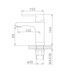 Смеситель для умывальника MONE Deluxe CLOE 1355355CW White/Chrome 38438 фото 4