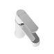 Смеситель для умывальника MONE Deluxe CLOE 1355355CW White/Chrome 38438 фото 3