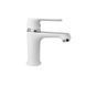 Смеситель для умывальника MONE Deluxe CLOE 1355355CW White/Chrome 38438 фото 2
