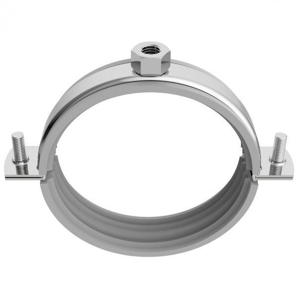 Хомут для труби 6" (158-168) KVD М8х100 11631 фото