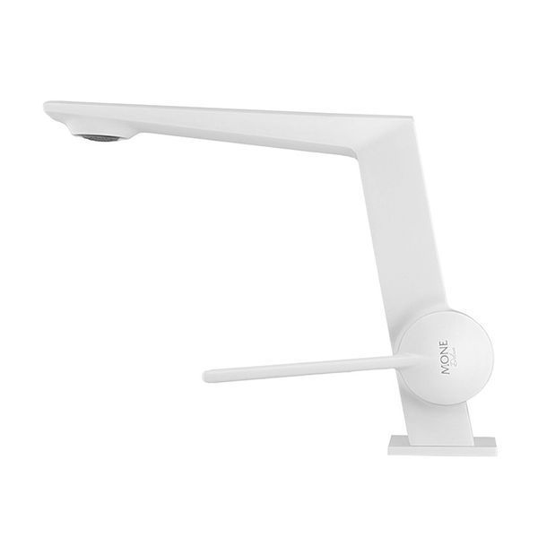 Змішувач для умивальника MONE Deluxe VILEN 60232W White 39956 фото