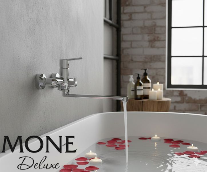 Смеситель для ванной MONE Delux&nbsp;DARLENE 5391391C-30F Chrome 38454 фото