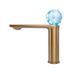 Змішувач для умивальника з підсвічуванням MONE Deluxe 27001RG Dream Crystal LED Rose Gold 39689 фото 4