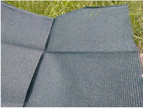 Затеняющая сетка для забора зеленая 110% (2х10) EKOTEX 38870 фото