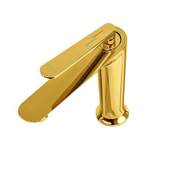 Змішувач для умивальника MONE Deluxe Instant Shadow 26001G&nbsp;Gold 39714 фото