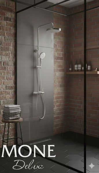 Душевая система MONE Deluxe DARLENE 8391391C Chrome 38456 фото