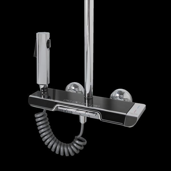 Душова система MONE Deluxe TT-1 Chrome 37752 фото