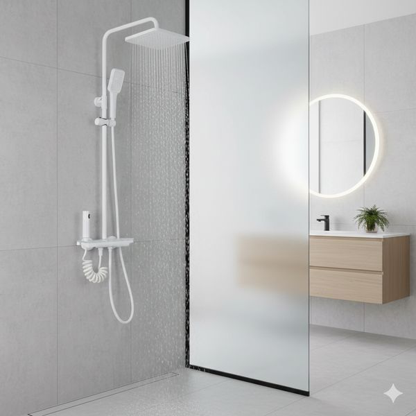 Душевая система MONE Deluxe TT-10 WHITE 37754 фото