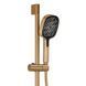 Душовий змішувач з душовим гарнітуром Dream Crystal 27003RGFB RoseGold Fb Brown 39706 фото 2
