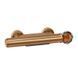 Душовий змішувач з душовим гарнітуром Dream Crystal 27003RGFB RoseGold Fb Brown 39706 фото 3