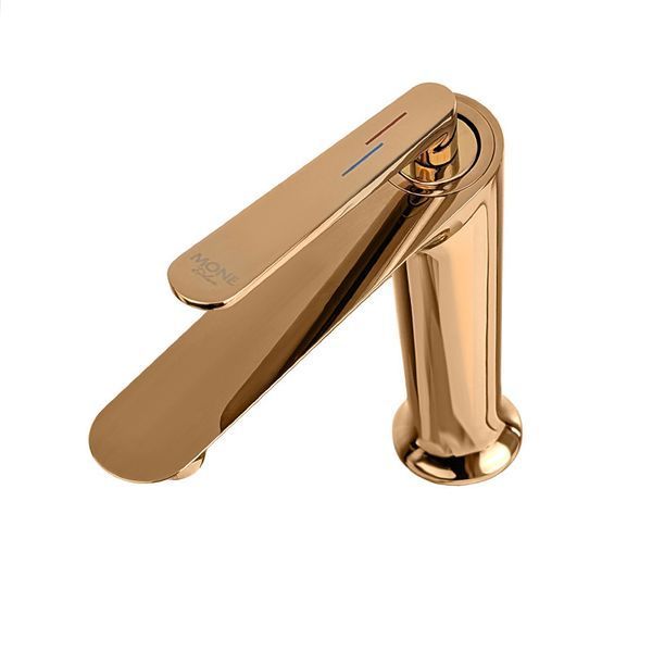 Змішувач для умивальника MONE Deluxe Instant Shadow 26001RG&nbsp;Rose Gold 39715 фото