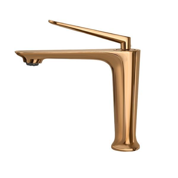 Змішувач для умивальника MONE Deluxe Instant Shadow 26001RG&nbsp;Rose Gold 39715 фото