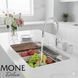 Змішувач для кухні з висувним виливом MONE Deluxe DAWN 21006CH Chrome 39711 фото 5