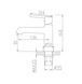 Смеситель для умывальника MONE Deluxe DARLENE 1391391B Black 38463 фото 4
