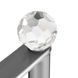 Смеситель для умывальника высокий&nbsp;MONE Deluxe 27002GG&nbsp;Dream Crystal Gun Gray 39698 фото 4