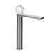 Смеситель для умывальника высокий&nbsp;MONE Deluxe 27002GG&nbsp;Dream Crystal Gun Gray 39698 фото 1
