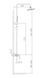 Душова система MONE Deluxe KINGDOM 8381381GR Gun Gray 37231 фото 9