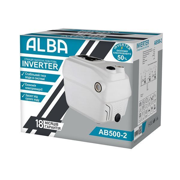 Насосна станція ALBA AV 500-2 Inverter 39778 фото