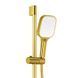 Душовий змішувач з душовим гарнітуром MONE Deluxe Dream Crystal 27003GFB Gold Fb Brown 39707 фото 2