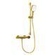 Душовий змішувач з душовим гарнітуром MONE Deluxe Dream Crystal 27003GFB Gold Fb Brown 39707 фото 1