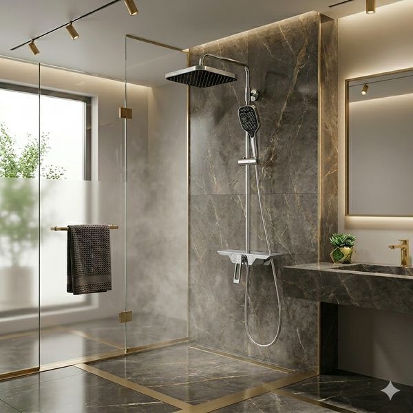 Душова система MONE Deluxe ALEN 60026CH Chrome 39980 фото