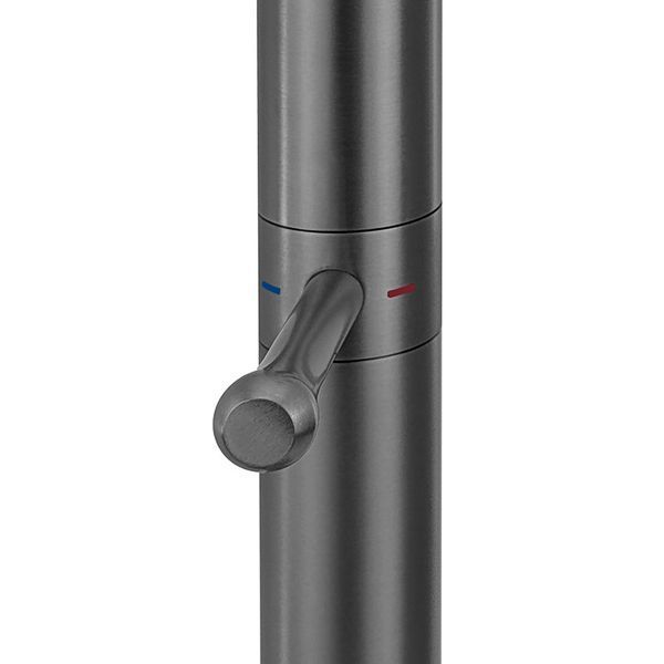 Змішувач для кухні MONE Deluxe SL202101W Gun Grey 39560 фото
