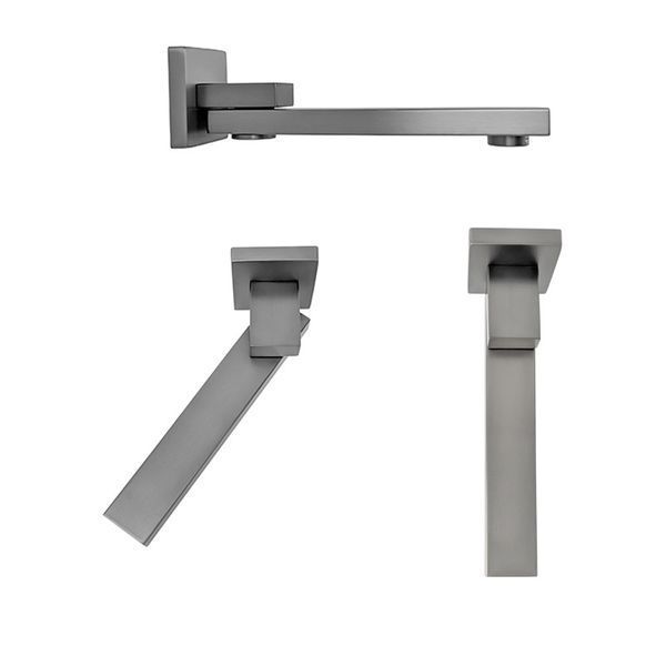 Душевая система MONE Deluxe скрытого монтажа BERYL 8313332GR-R 1002 Gun Gray 38442 фото