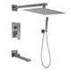 Душевая система MONE Deluxe скрытого монтажа BERYL 8313332GR-R 1002 Gun Gray 38442 фото 2