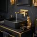 Змішувач для умивальника MONE Deluxe прихованого монтажу 1332332TG TGold 39833 фото 2