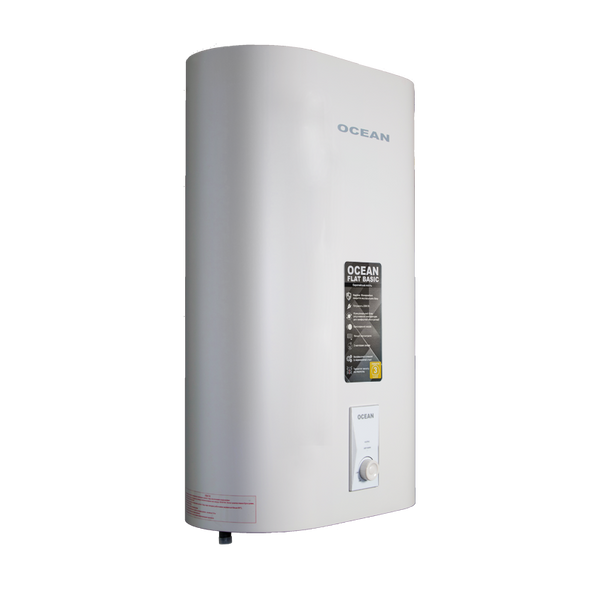 Бойлер OCEAN FLAT BASIC RZB80М ET+WT 80л мокрый тен 37081 фото