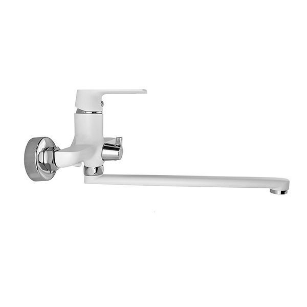 Смеситель для ванной MONE Delux CLOE 5356355CW Chrome+White 38439 фото