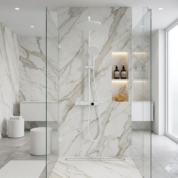 Душевая система MONE Deluxe DILAN 20183W White 39971 фото