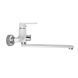 Смеситель для ванной MONE Delux CLOE 5356355CW Chrome+White 38439 фото 2