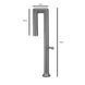 Смеситель для кухни MONE Deluxe SL202101Z Gun Grey 39575 фото 4