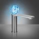 Змішувач для умивальника з підсвічуванням MONE Deluxe 27001GG Dream Crystal LED Gun Grey 39683 фото 4