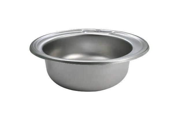 Мойка врезная MONRO 510 (06/180) Decor круглая 25043 фото