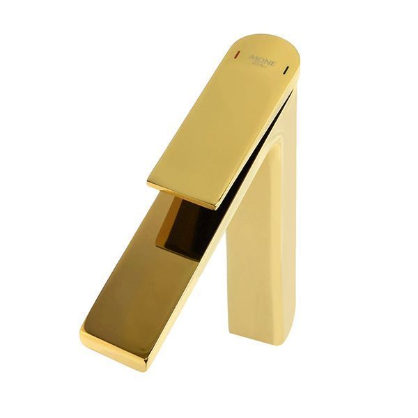Змішувач для умивальника MONE Deluxe KAREN 1385385G-A GOLD 38448 фото