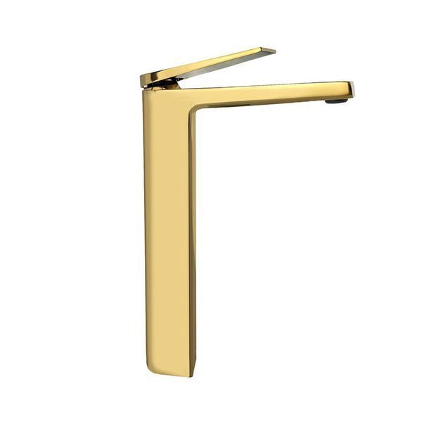 Змішувач для умивальника MONE Deluxe KAREN 1385385G-A GOLD 38448 фото